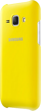 Фото: 2 з 2, Чохол-накладка Samsung J100 Protective Cover Yellow (EF-PJ100BYEGRU), купити за 99 грн зі знижкою в Смартс | smarts.ua