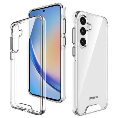 Фото: 2 з 6, Чохол TPU Space Case transparent для Samsung Galaxy A35 Прозорий, купити за 499 грн зі знижкою в Смартс | smarts.ua
