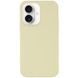 Фото: 1 з 3, Чохол Silicone Case Full Protective (AA) NO LOGO для Apple iPhone 16 (6.1") Жовтий / Mellow Yellow, купити за 299 грн зі знижкою в Смартс | smarts.ua