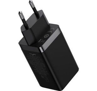 Фото: 1 з 15, Зарядний Пристрій Baseus GaN5 Pro 65W 2C+U (CCGP120201) Чорний, купити за 1 799 грн зі знижкою в Смартс | smarts.ua