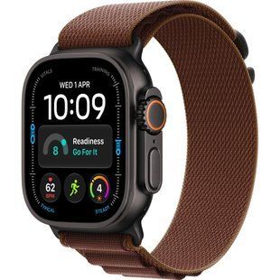 Фото: 1 з 4, Смарт-годинник Apple Watch Ultra 4 GPS + LTE 49mm Black Titanium Case With Burgundy Alpine Loop Medium MJC14, купити за 49 049 грн зі знижкою в Смартс | smarts.ua