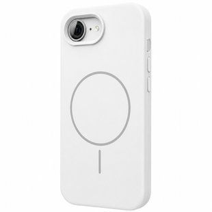 Фото: 1 з 1, Чохол Silk Full Protective (AA) NO LOGO with Magnetic Fit для Apple iPhone 16e / 17e (6.1") Білий / White, купити за 499 грн зі знижкою в Смартс | smarts.ua