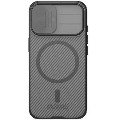 Фото: 2 з 5, Карбонова накладка Nillkin CamShield Pro Magnetic для Apple iPhone 17 (6.3") Transparent black, купити за 999 грн зі знижкою в Смартс | smarts.ua