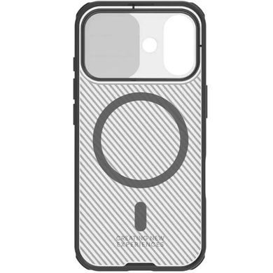 Фото: 5 з 5, Карбонова накладка Nillkin CamShield Pro Magnetic для Apple iPhone 17 (6.3") Transparent black, купити за 999 грн зі знижкою в Смартс | smarts.ua