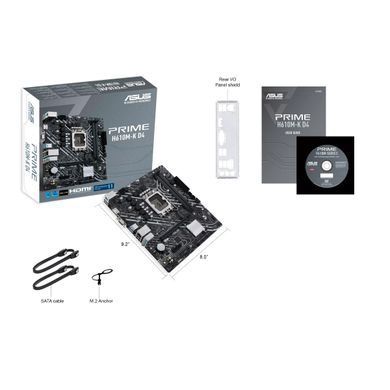 Фото: 7 из 7, Материнcька плата ASUS PRIME H610M-K D4 s1700 H610 2xDDR4 M.2 HDMI D-Sub mATX (90MB1A10-M0EAY0), купить за 3 699 грн со скидкой в Смартс | smarts.ua