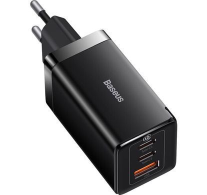 Фото: 2 з 15, Зарядний Пристрій Baseus GaN5 Pro 65W 2C+U (CCGP120201) Чорний, купити за 1 799 грн зі знижкою в Смартс | smarts.ua