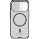 Карбонова накладка Nillkin CamShield Pro Magnetic для Apple iPhone 17 (6.3") Transparent black