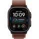 Смарт-годинник Apple Watch Ultra 4 GPS + LTE 49mm Black Titanium Case With Burgundy Alpine Loop Medium MJC14