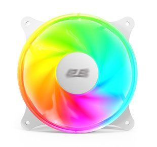 Фото: 1 из 2, Корпусний вентилятор 2E GAMING Air Cool ACF120VRW-ARGB 120мм, 1200rpm, 4pin, 23dBa, reversed, чбілий, купить за 199 грн со скидкой в Смартс | smarts.ua
