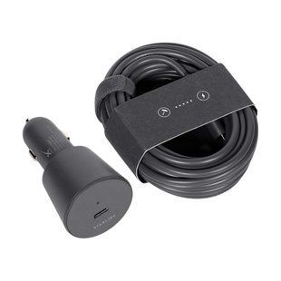 Комплект Starlink автомобильное Зарядное Устройство Для Mini Car Adapter И Кабель Mini USB-C 5 Метров Для Питания Starlink Mini (02756001-501)