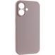 Фото: 1 из 4, Чохол Silk Full Camera Protective (AA) NO LOGO для Apple iPhone 16 (6.1") Сірий / Lavender, купить за 299 грн со скидкой в Смартс | smarts.ua