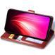 Шкіряний чохол книжка GETMAN Gallant (PU) для Xiaomi Redmi 13C / Poco C65 Червоний