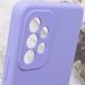 Чохол Silicone Cover Lakshmi Full Camera (AAA) для Samsung Galaxy A53 5G Бузковий / Dasheen