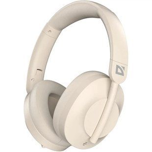 Фото: 1 з 5, Навушники DEFENDER (63486) FreeMotion B485 Bluetooth, ANC, бежевий, купити за 1 148 грн зі знижкою в Смартс | smarts.ua