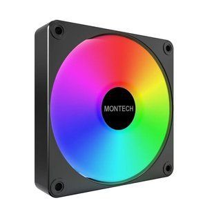 Фото: 1 из 3, Корпусний вентилятор 120MM GF120 V2 ARGB PWM (B) MONTECH, купить за 329 грн со скидкой в Смартс | smarts.ua