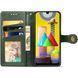 Шкіряний чохол-книжка GETMAN Gallant (PU) для Motorola Moto G87 5G Зелений