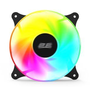 Фото: 1 из 2, Корпусний вентилятор 2E GAMING Air Cool ACF120VB-ARGB 120мм, 1200rpm, 4pin, 23dBa, чорний, купить за 199 грн со скидкой в Смартс | smarts.ua