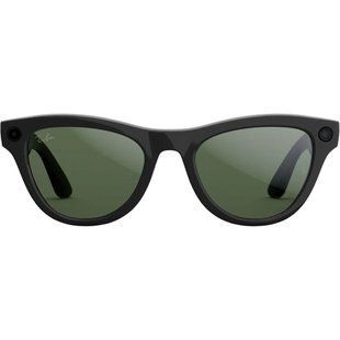 Фото: 1 из 4, Розумні окуляри RAY-BAN | META Skyler Gen2 Standard Shiny Black Frame / Clear to Graphite Green Transitions Lenses (RW4014 601/1M 52-20), купить за 24 449 грн со скидкой в Смартс | smarts.ua