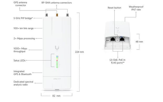 Точка доступу AF-5XHD UBIQUITI