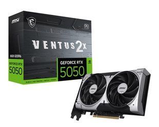 Фото: 1 з 5, Відеокарта PCIE16 RTX5050 8GB GDDR6 RTX5050 8G VEN 2X OC MSI, купити за 25 549 грн зі знижкою в Смартс | smarts.ua