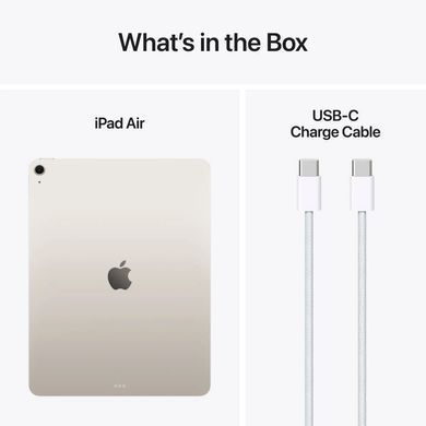 Фото: 8 из 8, Планшет Apple iPad Air 7 13 (2025) Wi-Fi 512GB Starlight, купить за 55 699 грн со скидкой в Смартс | smarts.ua