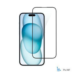 Фото: 1 з 5, Захисне скло 2E для iPhone 15, 2.5D FCFG, (1 Pack), чорна рамка (2E-IP-15.-6.1-SMFCFG-BB), купити за 249 грн зі знижкою в Смартс | smarts.ua