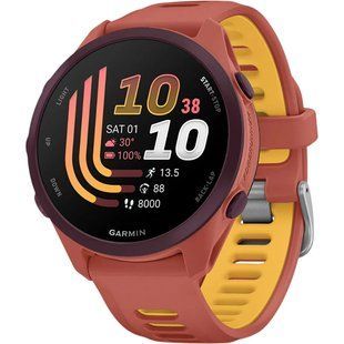 Фото: 1 з 4, Смарт-годинник Garmin Forerunner 170 Music Red Pink with Red Pink/Mango Band (010-03920-13), купити за 20 999 грн зі знижкою в Смартс | smarts.ua