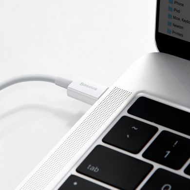 Фото: 4 з 10, Кабель Baseus Superior Series Fast Charging Data Cable Type-C To IP PD 20W 0.25m (CATLYS-02) White, купити за 299 грн зі знижкою в Смартс | smarts.ua