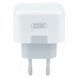 Зарядний Пристрій XO L102 Double USB-C QC&PD3.0 35W 3A With Lightning-Type-C Cable White