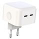 Зарядний Пристрій XO L102 Double USB-C QC&PD3.0 35W 3A With Lightning-Type-C Cable White