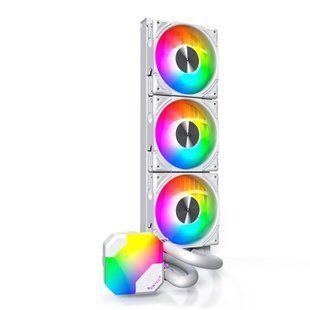 Фото: 1 з 2, Система рідинного охолодження HYPERFLOW ARGB 360 (W) MONTECH, купити за 4 999 грн зі знижкою в Смартс | smarts.ua