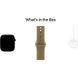Смарт-годинник Apple Watch Series 12 GPS 46mm Dark Bronze Aluminum Case With Olive Sport Band M/L MJ4
