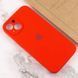 Чохол Silicone Case Full Camera Protective (AA) для Apple iPhone 15 (6.1") Червоний / Red
