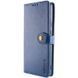 Шкіряний чохол-книжка GETMAN Gallant (PU) для Xiaomi 11T / 11T Pro Синій