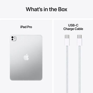 Фото: 6 з 6, Планшет Apple iPad Pro 11 (2025) Wi-Fi + LTE 1TB Silver, купити за 104 149 грн зі знижкою в Смартс | smarts.ua