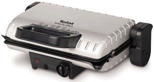 Фото: 1 з 8, Гриль Tefal прижимний MinuteGrill 1600Вт, темп. режимів-3, з`ємні пластини, розкриття на 180&deg;, метал (GC205012), купити за 3 199 грн зі знижкою в Смартс | smarts.ua