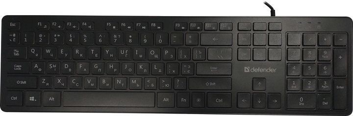 Фото: 2 з 3, Клавіатура DEFENDER (450790) Balance LQ, чорна, USB, купити за 449 грн зі знижкою в Смартс | smarts.ua