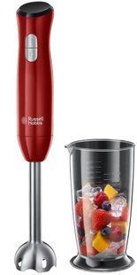Фото: 1 з 6, Блендер Russell Hobbs заглибний Desire 600Вт, чаша-500мл, червоний (24690-56), купити за 1 999 грн зі знижкою в Смартс | smarts.ua