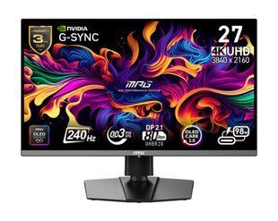 Фото: 1 з 5, Монітор MSI 27" MPG 272URX QD-OLED, купити за 50 999 грн зі знижкою в Смартс | smarts.ua