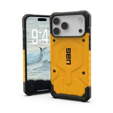 Фото: 8 з 16, Чохол-накладка iPhone 17 Pro Max UAG Pathfinder MagSafe (114549118282) Heritage Yellow, купити за 3 549 грн зі знижкою в Смартс | smarts.ua