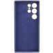 Чохол TPU GETMAN Liquid Silk Full Camera для Samsung Galaxy S26 Ultra Синій / Midnight Blue