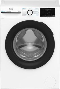 Фото: 1 з 8, Пральна машина Beko фронтальна, 7кг, 1200, A+++, 50см, дисплей, інвертор, пара, білий (BM3WFSU47235WB), купити за 14 399 грн зі знижкою в Смартс | smarts.ua