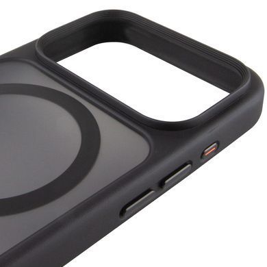 Фото: 4 з 5, TPU+PC чохол Metal Buttons with Magnetic Fit для Apple iPhone 18 Pro / 17 Pro (6.3") Чорний / Black, купити за 899 грн зі знижкою в Смартс | smarts.ua