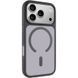 TPU+PC чохол Metal Buttons with Magnetic Fit для Apple iPhone 18 Pro / 17 Pro (6.3") Чорний / Black