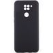 Чохол Silicone Cover Lakshmi Full Camera (AAA) для Xiaomi Redmi Note 9 / Redmi 10X Чорний / Black