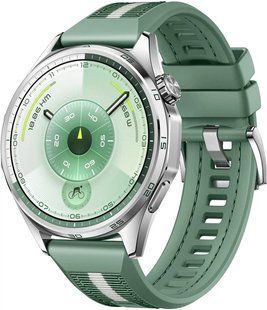 Фото: 1 з 6, Смарт-годинник HUAWEI WATCH GT 6 46mm Green, купити за 13 349 грн зі знижкою в Смартс | smarts.ua