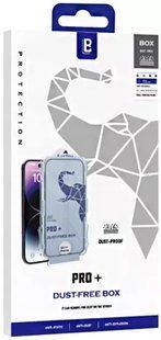 Фото: 1 з 4, Захисне скло iPhone 17 Pro Max DM Dust-Free Box Double Glass Black, купити за 1 149 грн зі знижкою в Смартс | smarts.ua
