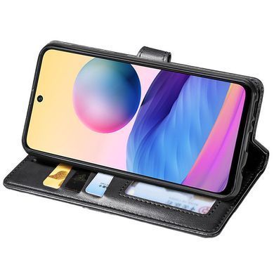 Фото: 3 з 4, Шкіряний чохол-книжка GETMAN Gallant (PU) для Xiaomi Poco M7 4G Чорний, купити за 599 грн зі знижкою в Смартс | smarts.ua