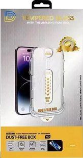 Фото: 1 з 4, Захисне скло iPhone 17 Pro / 17 / 16 Pro DM Dust-Free Box Glass Black, купити за 799 грн зі знижкою в Смартс | smarts.ua