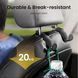 Автомобільний тримач UGREEN LP104 Car Seat Hanger, 2 шт (30337) Black
